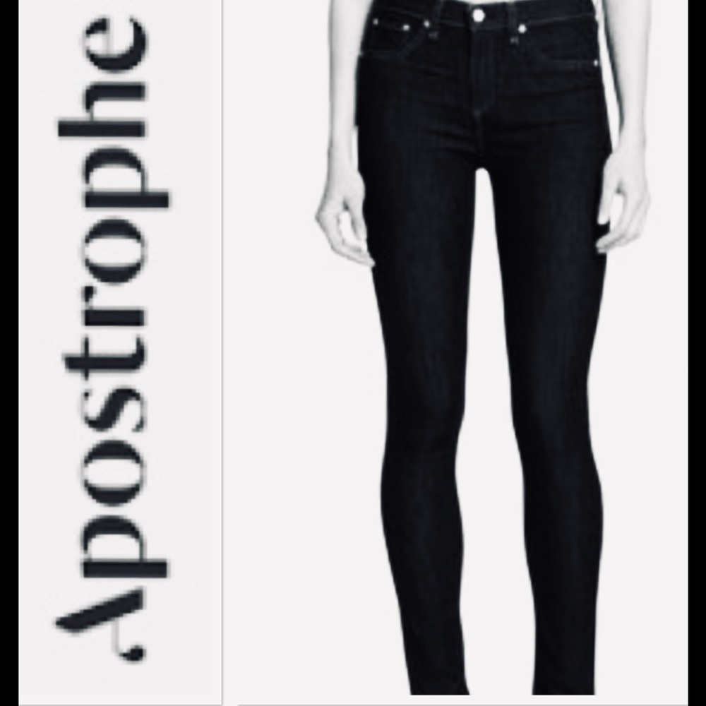 Apostrophe Black Jeans